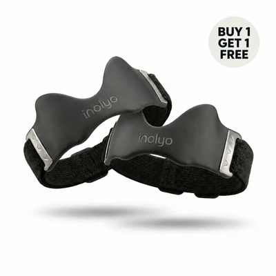 Two Inolyo patellar knee straps — buy one, get one free