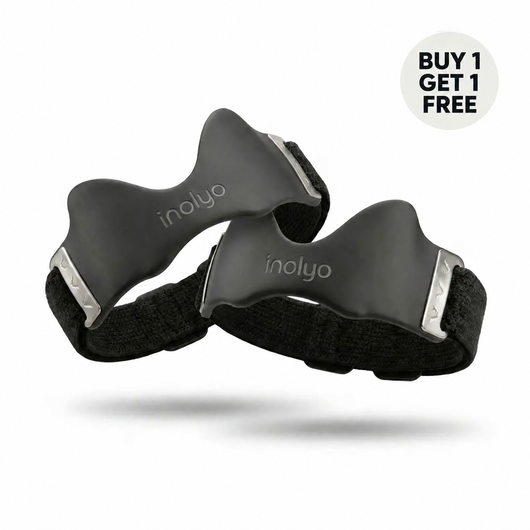 Two Inolyo patellar knee straps — buy one, get one free
